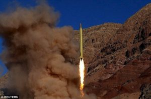 Iran carries out ballistic missile test in violation of UN resolution in direct challenge to Donald Trump
