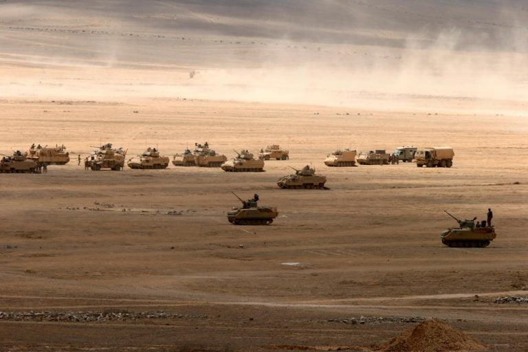 IRAN SAYS U.S. AND ALLIES’ MILITARY MOVES IN SYRIA WILL FAIL, AS TROOPS SEEN TRAINING REBELS