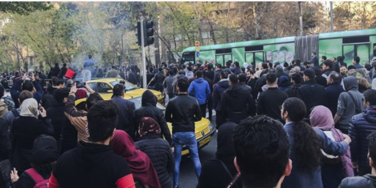 Protests in Iran as US sanctions loom