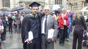 Son of jailed British-Iranian: 'My dad's never been political'