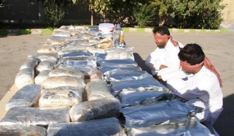 Police, IRGC Seize Huge Drug Hauls in Southern Iran