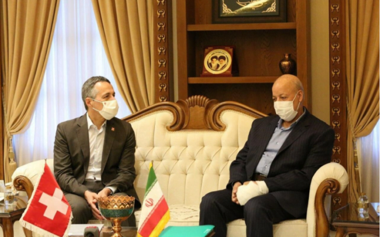 Swiss FM says visit to Iran aims to expand cooperation