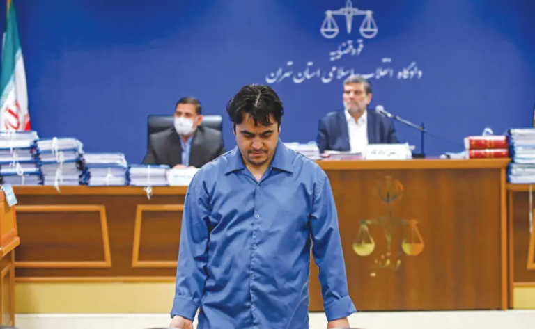 Who betrayed Iranian journalist Ruhollah Zam?