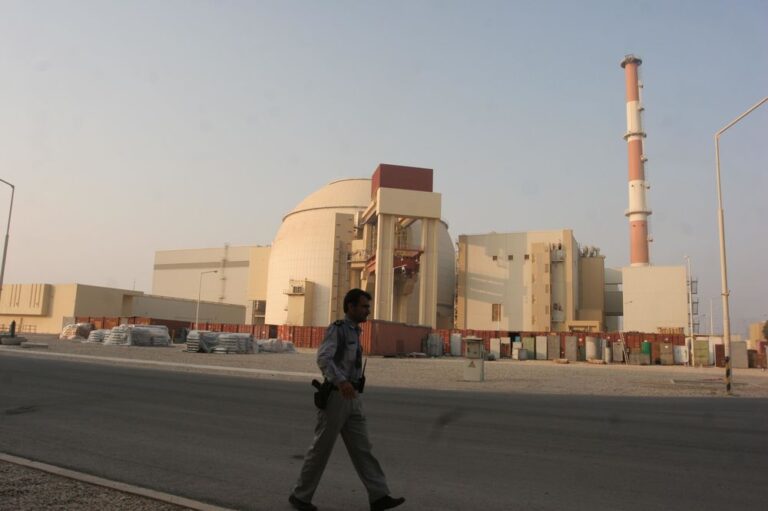 Iran Says Sanctions Could Force Shutdown of Nuclear Power Plant