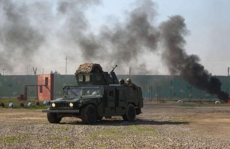 Baghdad base housing US troops is hit as Iran proxies apply pressure