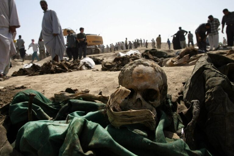 Mass grave of civilians executed by IRGC-made militias unearthed in Iraq
