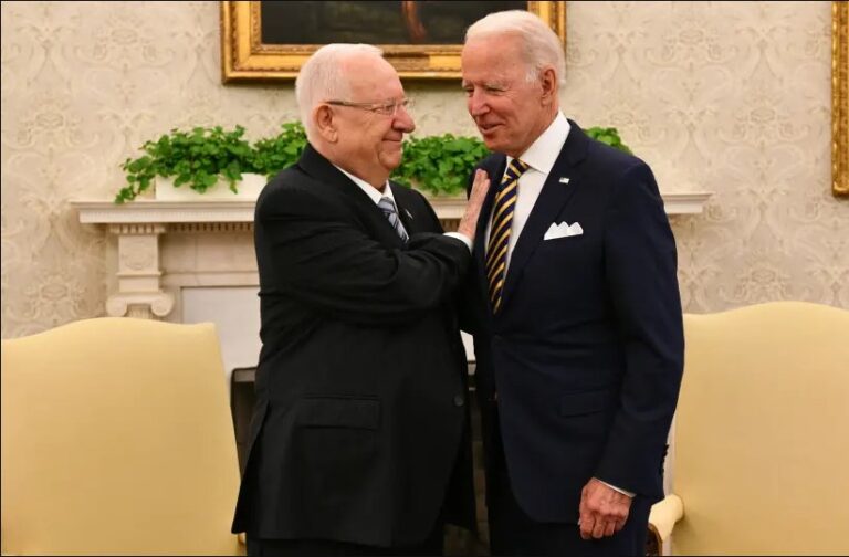 Biden to Rivlin: Iran will never get a nuclear weapon on my watch