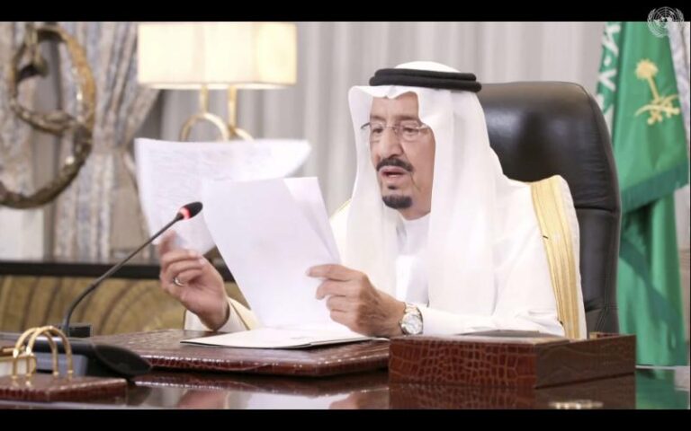 Saudi king tells Iran to end militias’ support for talks to continue