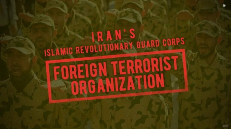 Iranian opposition group warns US about removing IRGC terror designation