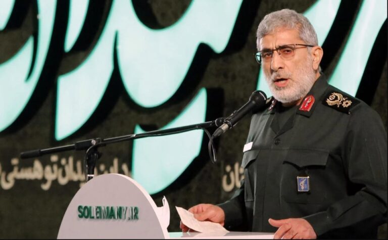 Iran’s Quds force leader vows to continue backing militias across region