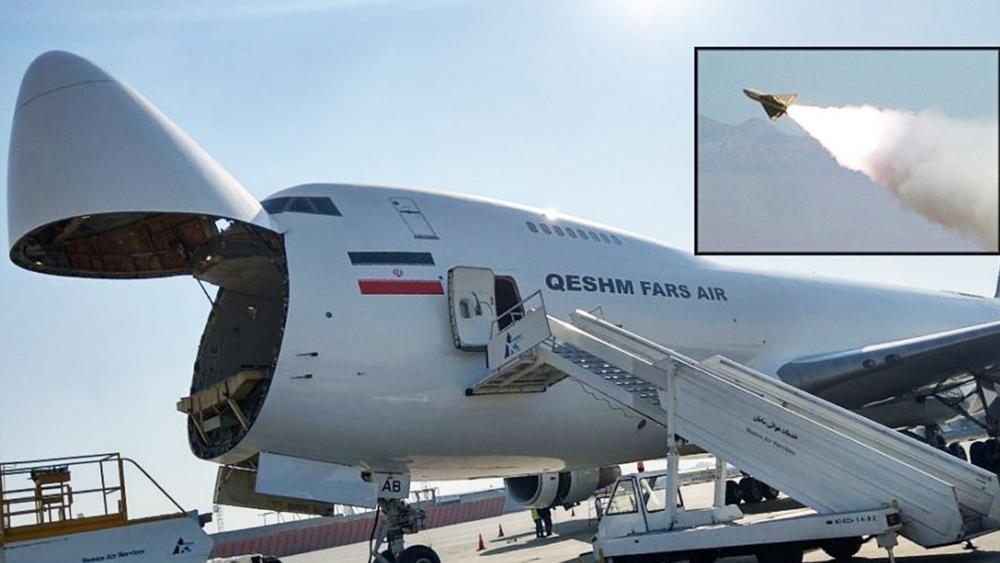 A Qeshm Fars Air 747-200 in Tehran.