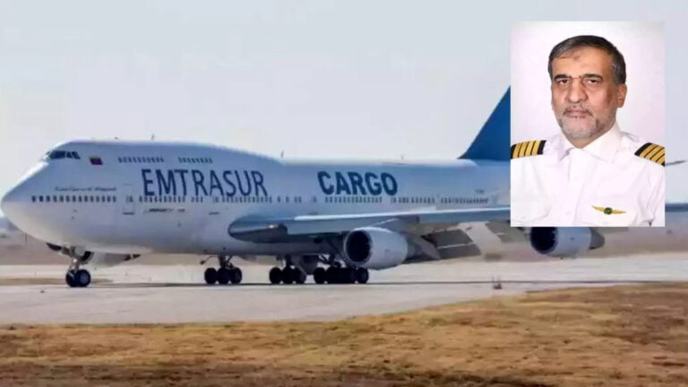 Iranian IRGC pilot of the seized Boeing-747 in Argentina