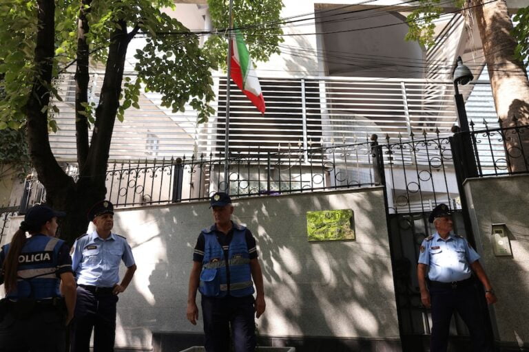 Iranian Embassy doors forced open by police after expulsion