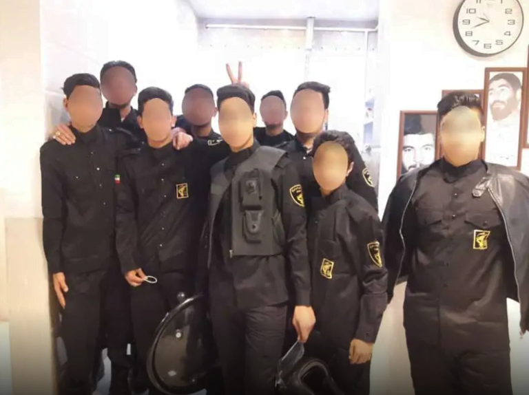 Iranian IRGC trains minors as Riot Police without parents’ consent